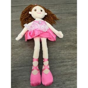 Aurora Pink‎ Ballerina Plush Doll 16"